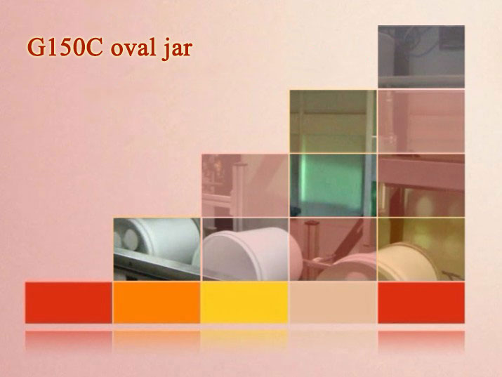 G150C oval jar